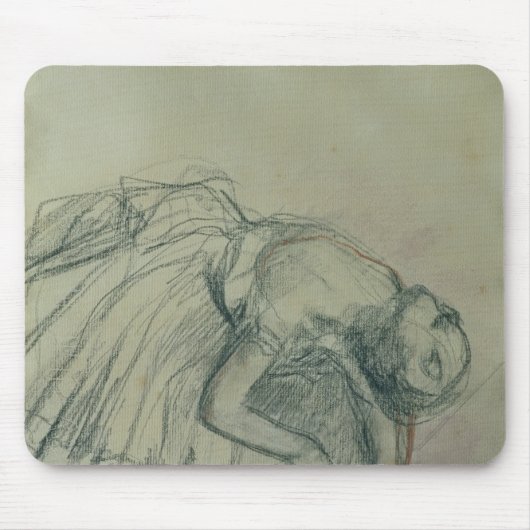 Tänzer Edgar Degass |, der ihren Pantoffel, c.1865 Mousepad (Vorne)