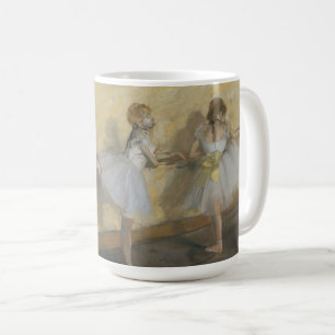 Tänzer Edgar Degass  , die am Barre üben Kaffeetasse