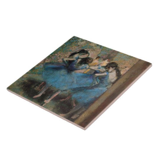 Tänzer Edgar Degass | in Blau, 1890 Fliese (Seite)