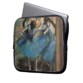 Tänzer Edgar Degass | in Blau, 1890 Laptopschutzhülle (Vorderseite Links)