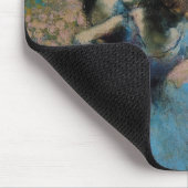 Tänzer Edgar Degass | in Blau, 1890 Mousepad (Ecke)