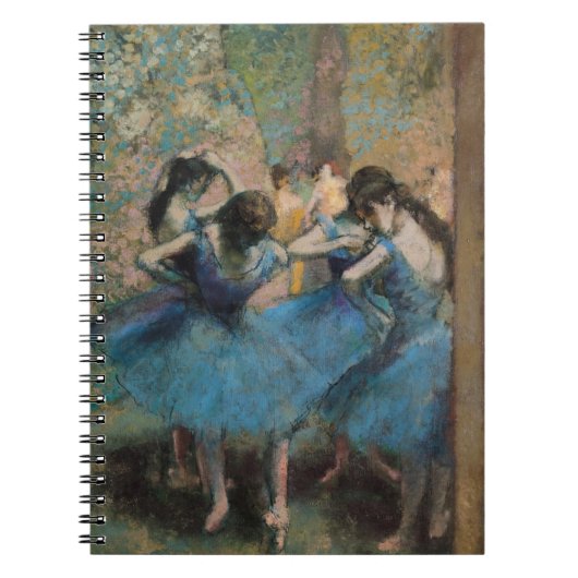 Tänzer Edgar Degass | in Blau, 1890 Notizblock (Vorderseite)
