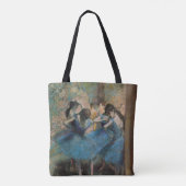 Tänzer Edgar Degass | in Blau, 1890 Tasche (Rückseite)
