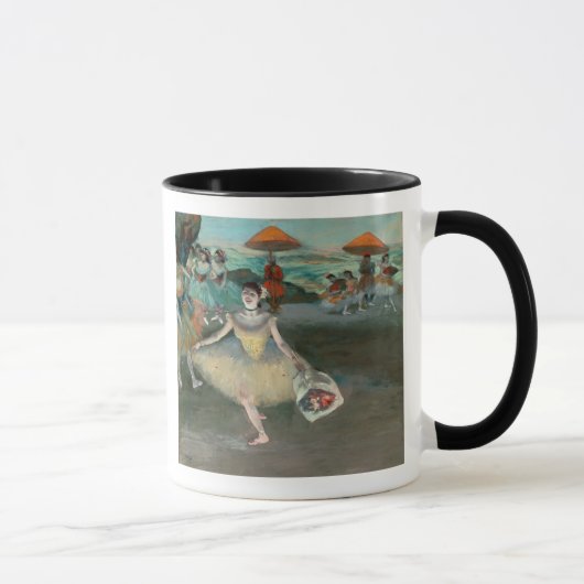 Tänzer Edgar Degass | mit dem Blumenstrauß, Tasse (Rechts)