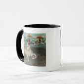 Tänzer Edgar Degass | mit dem Blumenstrauß, Tasse (Vorderseite Links)