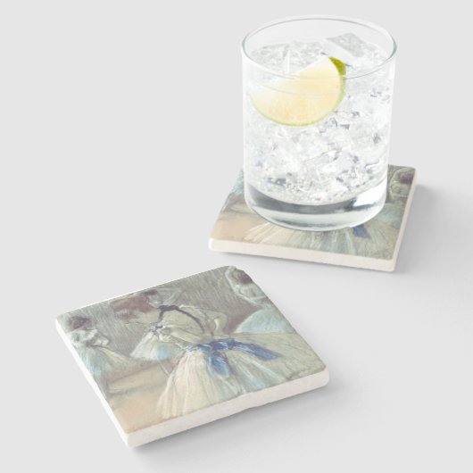 Tänzer Edgar Degass | Steinuntersetzer (Seitenansicht)