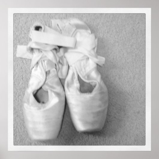 Tänzer En Pointe Foto Poster (Vorne)