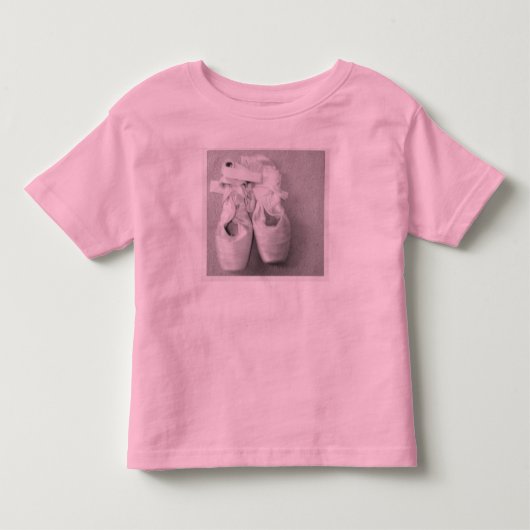 Tänzer En Pointe Kleinkind T-shirt (Vorderseite)