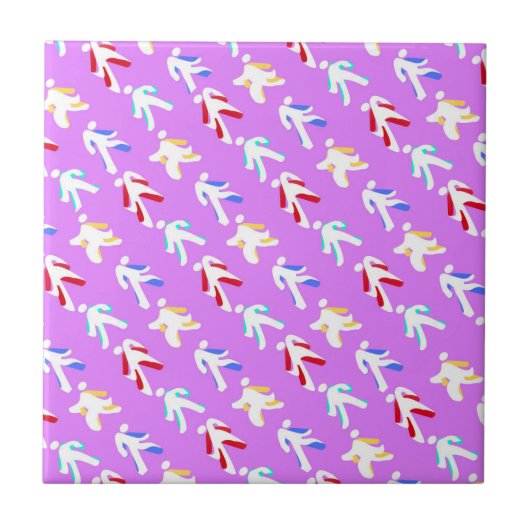 Tänzer Fliese (Vorderseite)