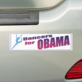 Tänzer für Obama-Autoaufkleber Autoaufkleber (Auf Auto)