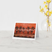 Tänzer Geheimleute Mitteilungskarten von Timothy O (Gelbe Blume)