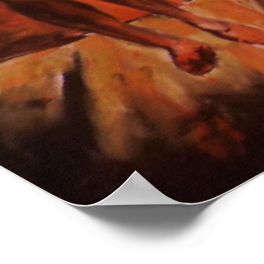 Tänzer Geheimnis I - Canvas Print Poster (Ecke)