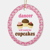 Tänzer-Geschenk-Verzierung Keramik Ornament (Links)