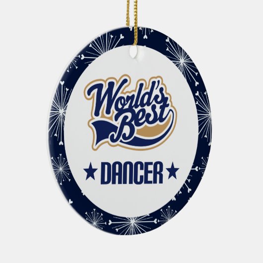 Tänzer-Geschenk-Verzierung Keramik Ornament (Rechts)