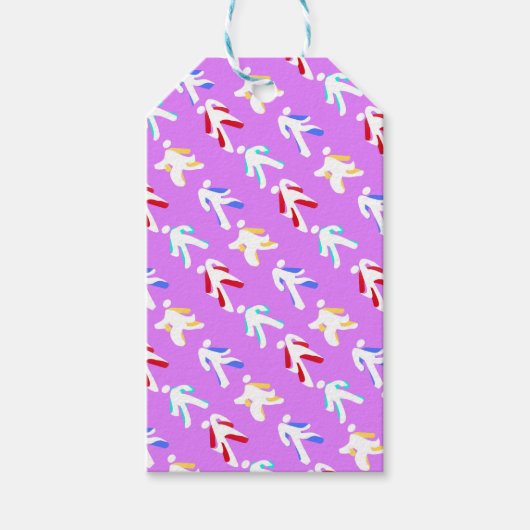 Tänzer Geschenkanhänger (Vorderseite)