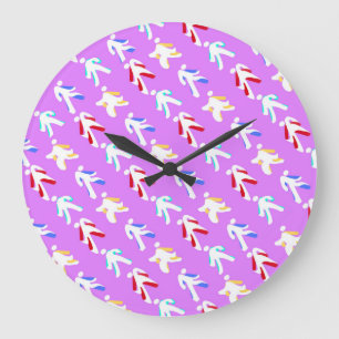 Tänzer Große Wanduhr