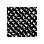 Tänzer Gummistempel (Prägung)