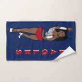 Tänzer/Handtuchtücher Navy Silver Eagle A Handtuch (Handtuch)