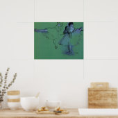 Tänzer im Barre von Edgar Degas, Ballettkunst Poster (Küche)