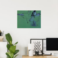Tänzer im Barre von Edgar Degas, Ballettkunst