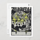 Tänzer im Eispalast Kirchner Postkarte (Vorne/Hinten)