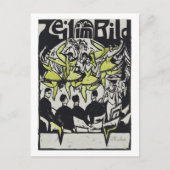 Tänzer im Eispalast Kirchner Postkarte (Vorderseite)