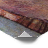 Tänzer im Foyer - Edgar Degas - 1887 Poster (Ecke)