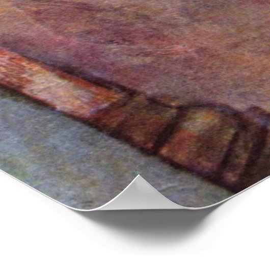 Tänzer im Foyer - Edgar Degas - 1887 Poster (Ecke)