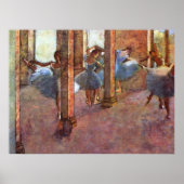 Tänzer im Foyer - Edgar Degas - 1887 Poster (Vorne)