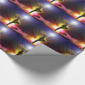 Tänzer im Scheinwerfer Geschenkpapier (Ecke)