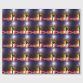 Tänzer im Scheinwerfer Geschenkpapier (Flach)