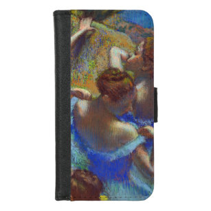Tänzer in Blau, Edgar Degas iPhone 8/7 Geldbeutel-Hülle