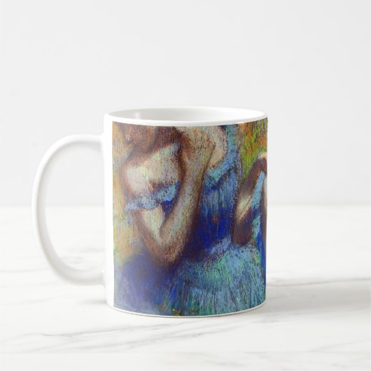 Tänzer in Blau, Edgar Degas Kaffeetasse (Links)