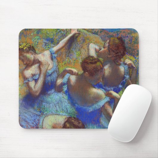 Tänzer in Blau, Edgar Degas Mousepad (Mit Mouse)