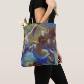 Tänzer in Blau, Edgar Degas Tasche (Von Nahem)