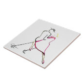 Tänzer in der Nacht Fliese (Seite)