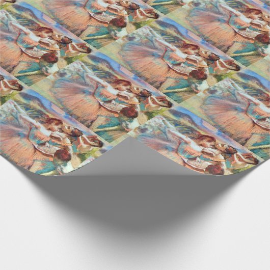 Tänzer in einer Landschaft von Edgar Degas Geschenkpapier (Ecke)