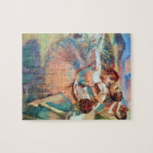 Tänzer in einer Landschaft von Edgar Degas Puzzle (Horizontal)