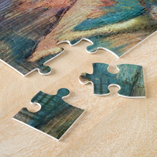 Tänzer in einer Landschaft von Edgar Degas Puzzle (Seite)