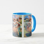 Tänzer in einer Landschaft von Edgar Degas Tasse (VorderseiteRechts)