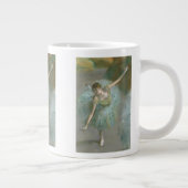Tänzer in Green Edgar Degas Jumbo-Tasse (Rechts)