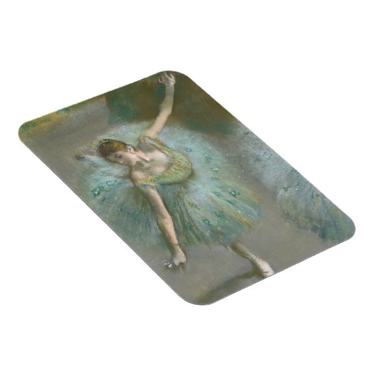 Tänzer in Green Edgar Degas Magnet (Rechte Seite)
