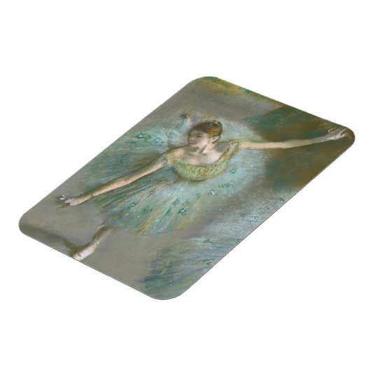 Tänzer in Green Edgar Degas Magnet (Linke Seite)