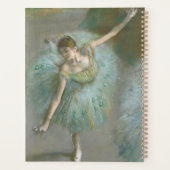 Tänzer in Green Edgar Degas Planer (Rückseite)