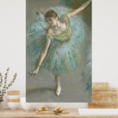 Tänzer in Green Edgar Degas Poster (Küche)