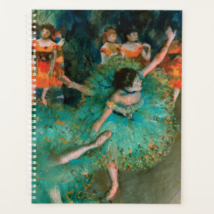 Tänzer in Grün von Edgar Degas Planer