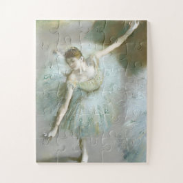Tänzer in grünem Degas, Art Puzzle