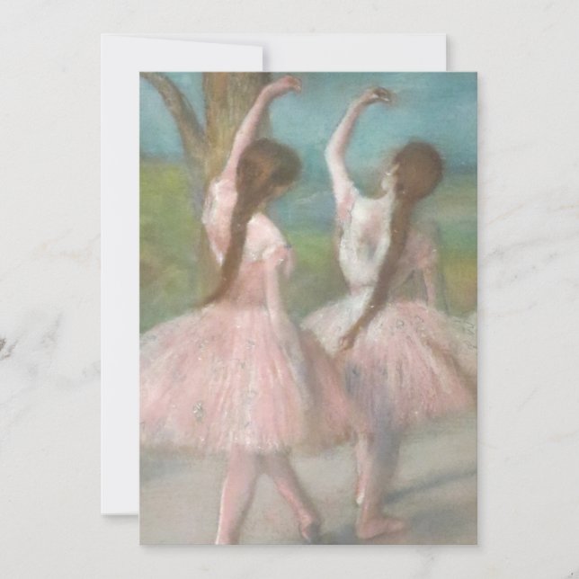 Tänzer in Pink Edgar Degas (Vorderseite)
