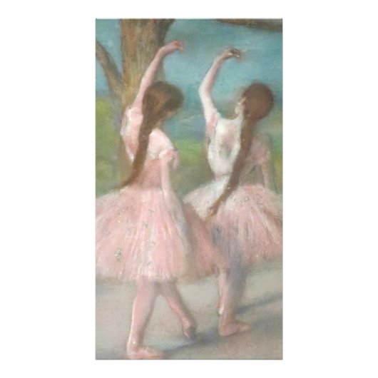 Tänzer in Pink Edgar Degas Fotodruck (Vorne)