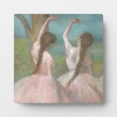 Tänzer in Pink Edgar Degas Fotoplatte (Vorderseite)